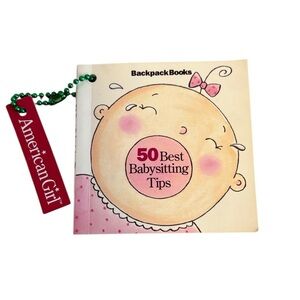 American Girl Babysitting Tips Miniature Book Vintage 1999 Backpack Book Series
